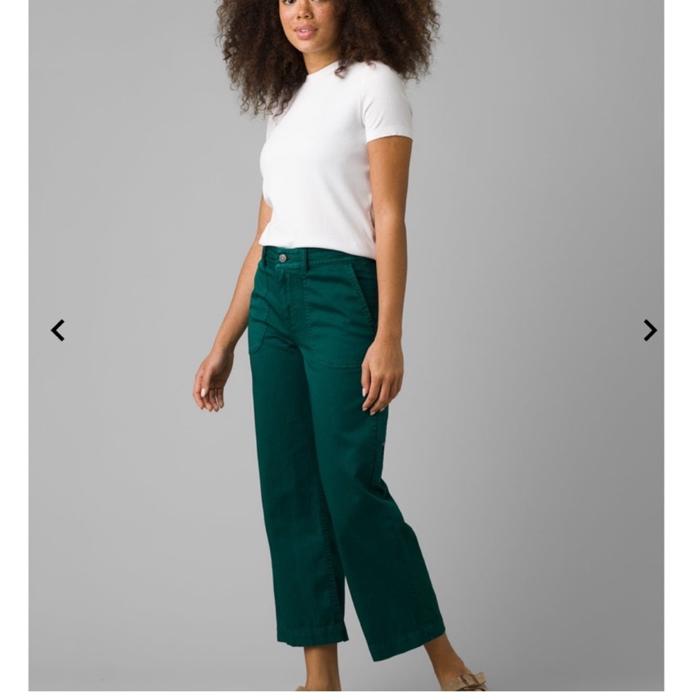 Women’s Prana Sancho Pants Green Size 10 NEW